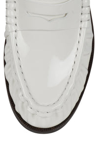 Stallone Loafer White Patent