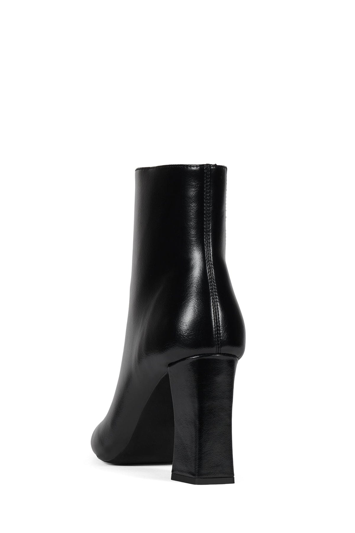 STELLER Heeled Ankle Boot Black