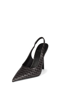 SURPASS Jeffrey Campbell Slingback Heel Grey Snake
_hover