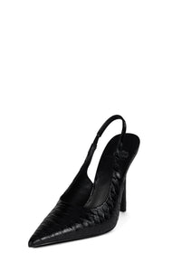 SURPASS Jeffrey Campbell Slingback Heel Black Snake
_hover