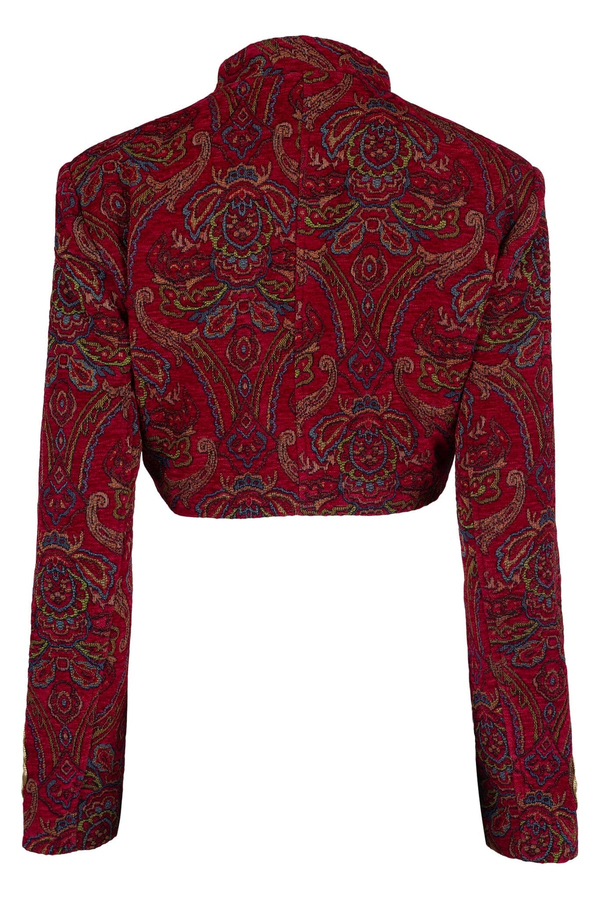 SURRENDER Jacket Red Tapestry