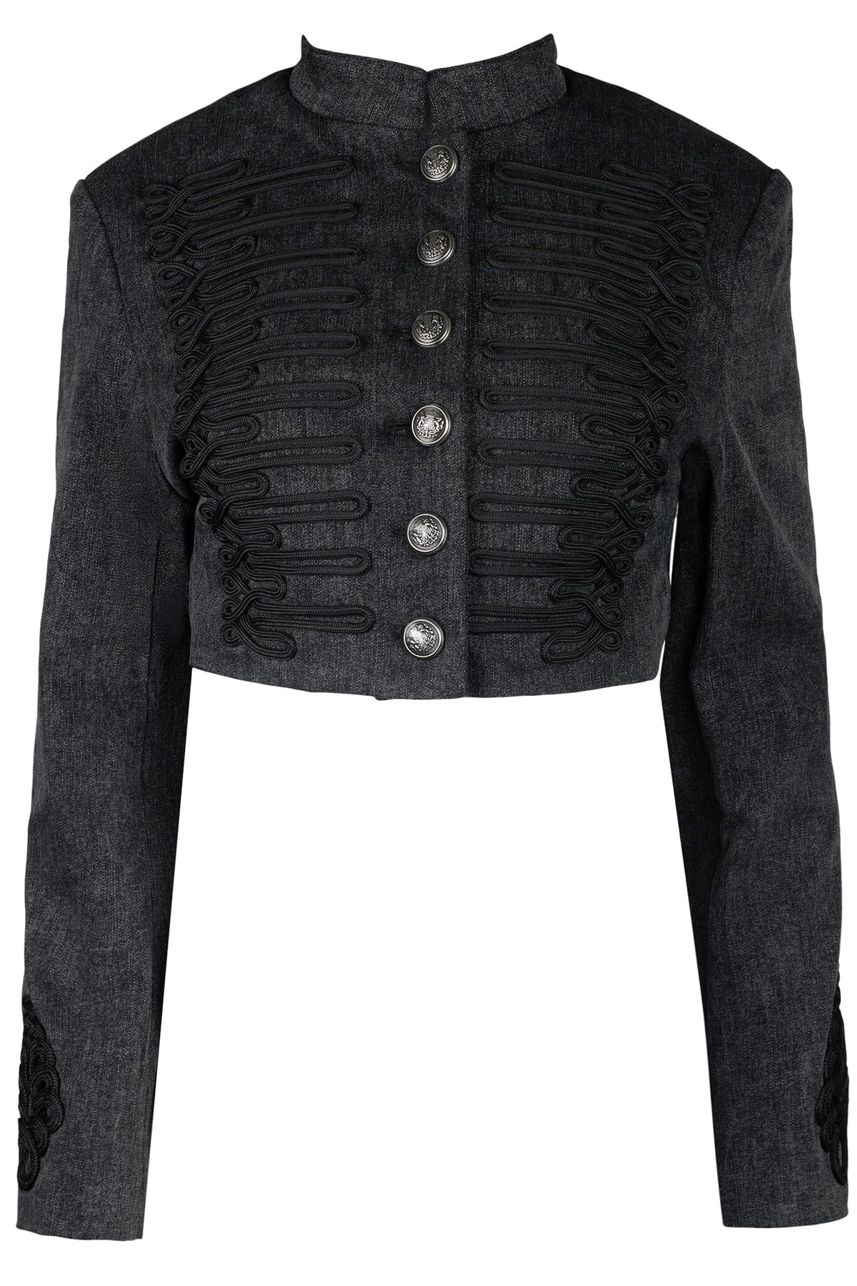 SURRENDER Jacket Black Washed Denim 