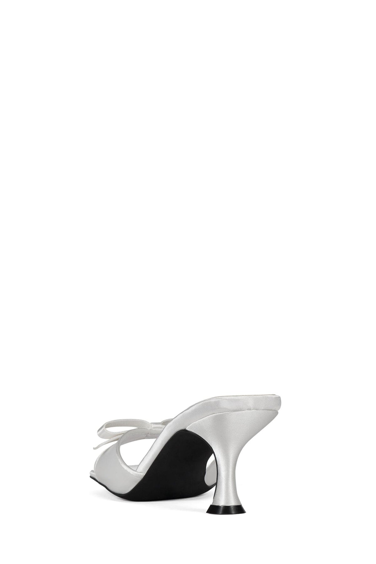SWEET-ON-U Jeffrey Campbell Heeled Sandal White Satin