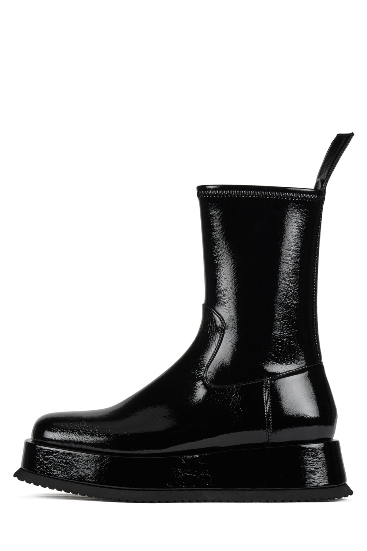 SYNTH Jeffrey Campbell Boot Black Crinkle