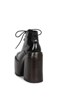 TAKEOFF Jeffrey Campbell Platform Bootie Black Box