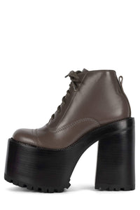TAKEOFF Jeffrey Campbell Platform Bootie Grey