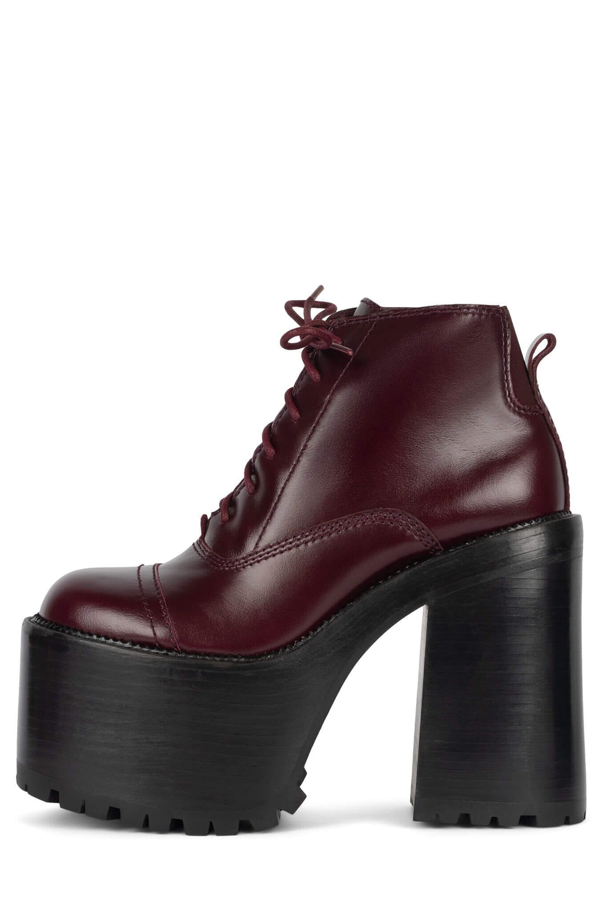 TAKEOFF Jeffrey Campbell Platform Bootie Wine