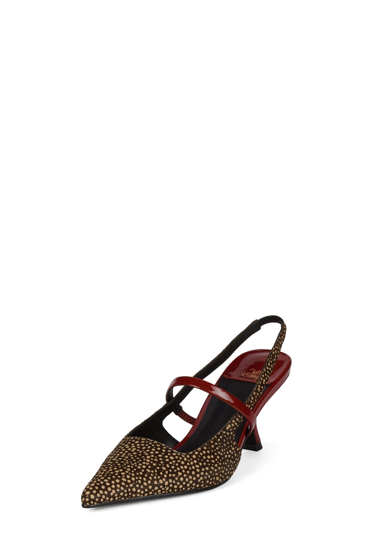 TANYA_F Slingback Heel Brown Dot Red Combo _hover