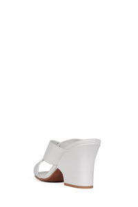 TETRA Jeffrey Campbell Heeled Sandal White 