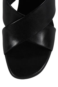TETRA Jeffrey Campbell Heeled Sandal Black
