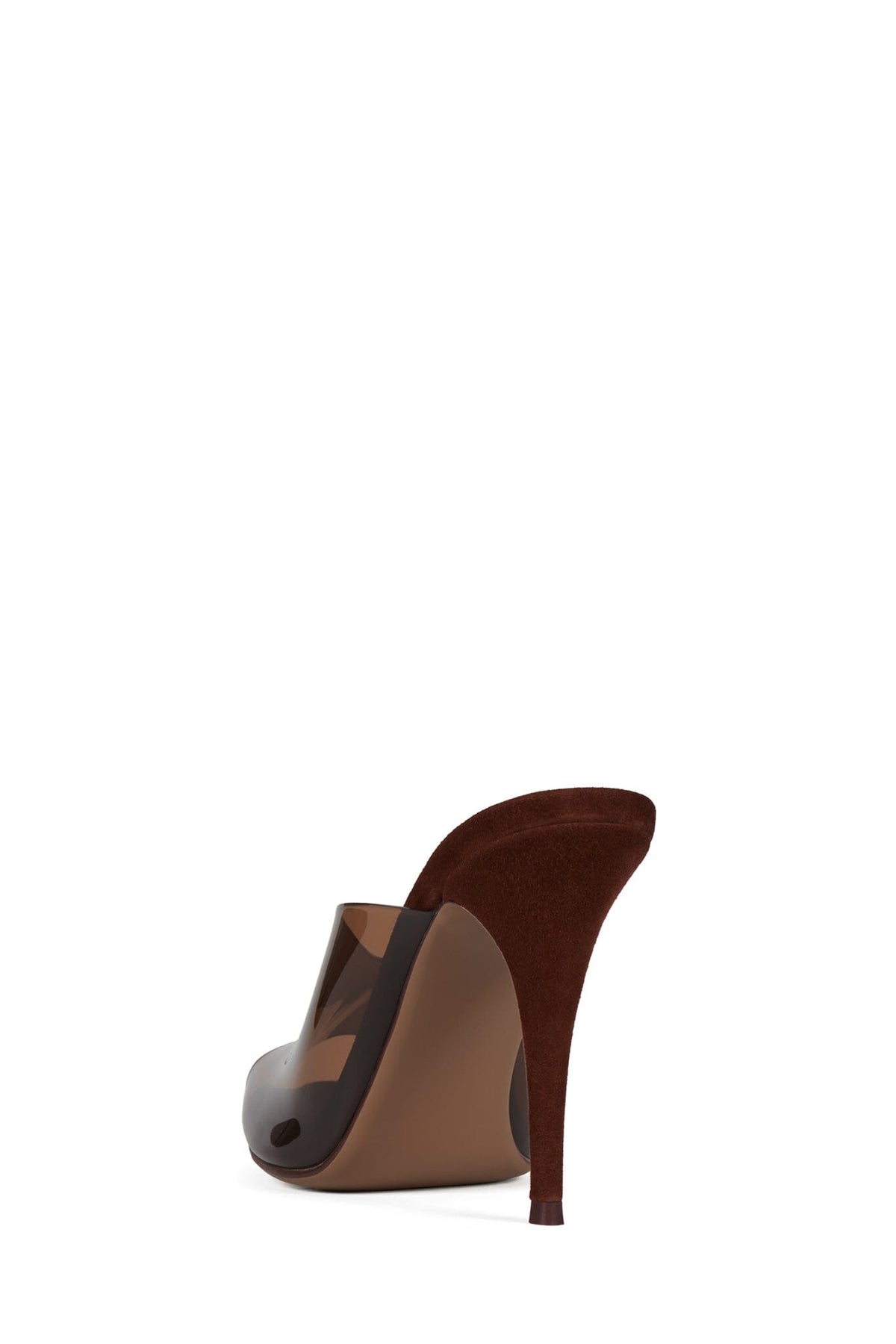 TEXTING-V Heeled Sandal Wine Suede Combo