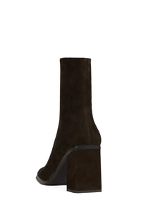 THERESSA Chocolate Suede