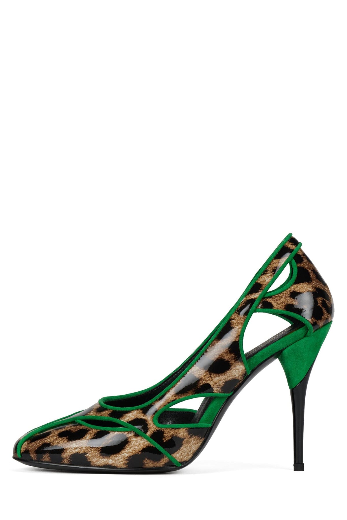 TITLE Pump Cheetah Green Combo