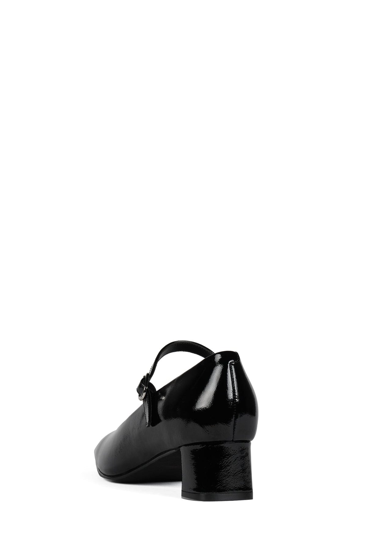 TOP-CLASS Jeffrey Campbell Mary-Jane Black Crinkle Patent