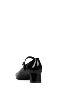 TOP-CLASS Jeffrey Campbell Mary-Jane Black Crinkle Patent