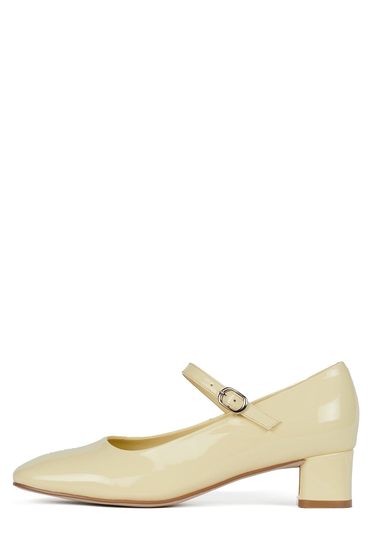TOP-CLASS Jeffrey Campbell Mary-Jane Light Yellow Patent