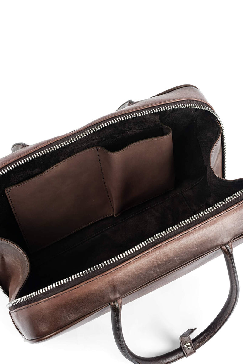 TRUANT Jeffrey Campbell East-West Handbag Espresso Ruboff 