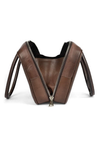 TRUANT Jeffrey Campbell East-West Handbag Espresso Ruboff 