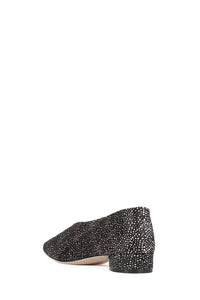 TRUSTEE-F Jeffrey Campbell Kitten Heel Black White Dot