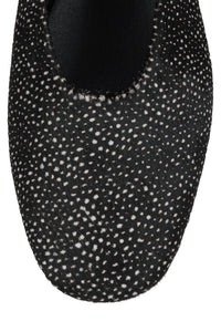 TRUSTEE-F Jeffrey Campbell Kitten Heel Black White Dot