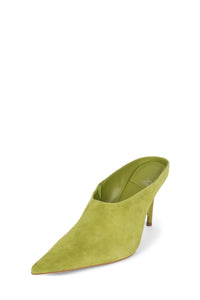 VADER-OS Jeffrey Campbell Mule Bright Chartreuse Suede
_hover