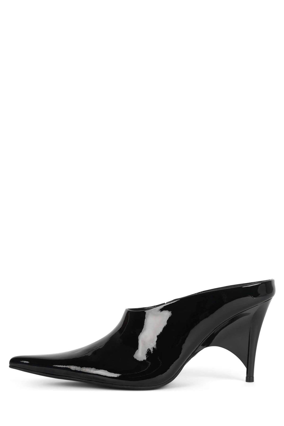 VADER-OS Jeffrey Campbell Mule Black Patent