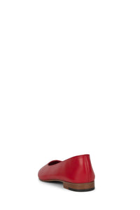 VESPA Jeffrey Campbell Flat Red Tan Stack 
