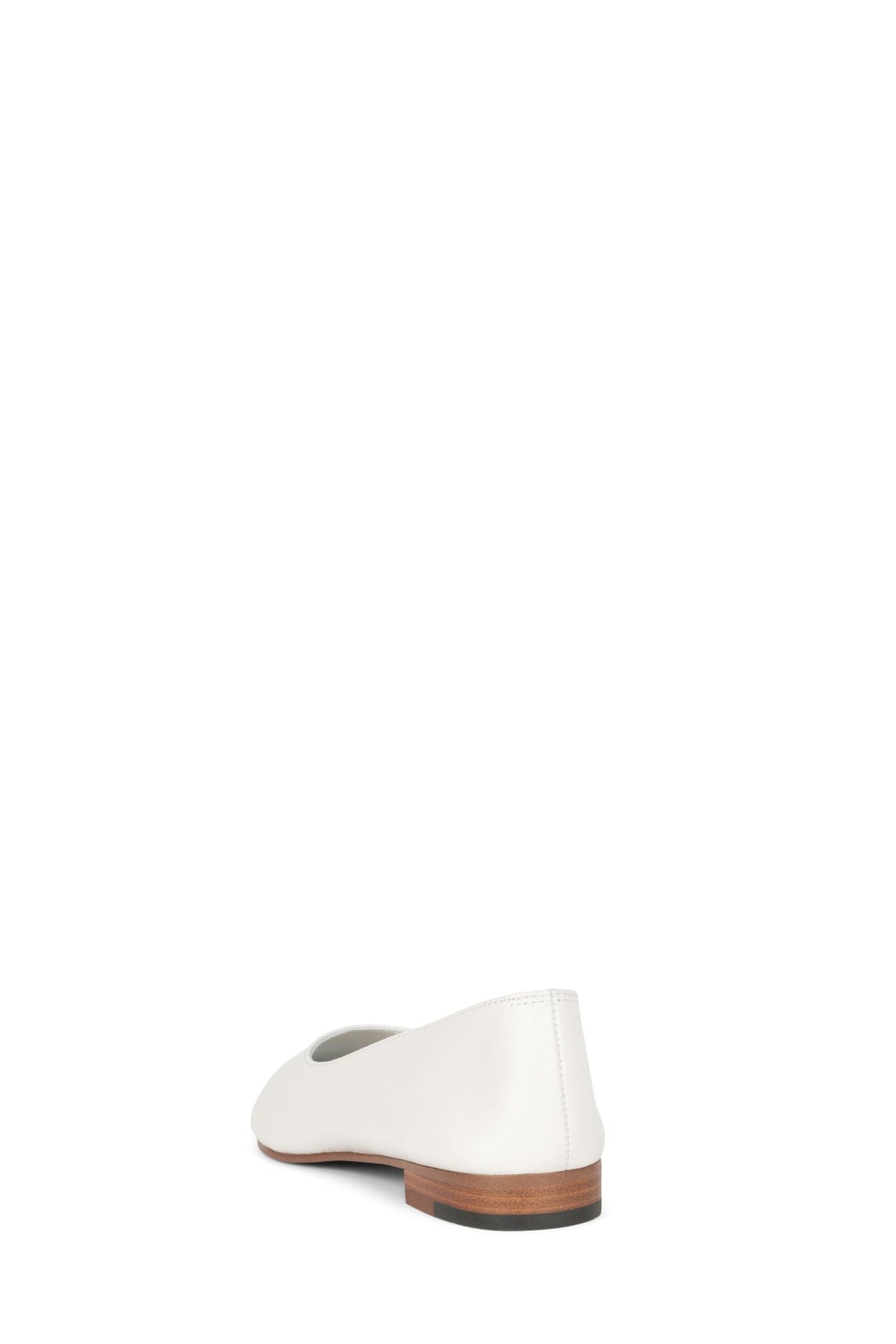 VESPA Jeffrey Campbell Flat Ivory Tan Stack 