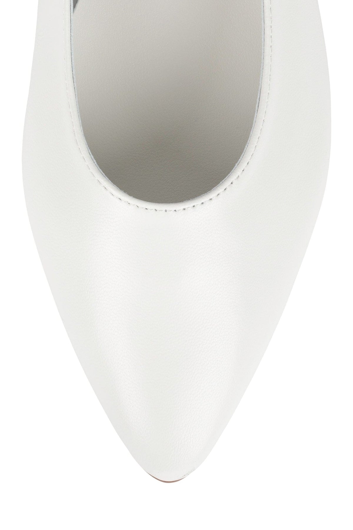 VESPA Jeffrey Campbell Flat Ivory Tan Stack 