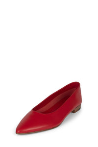 VESPA Jeffrey Campbell Flat Red Tan Stack _hover