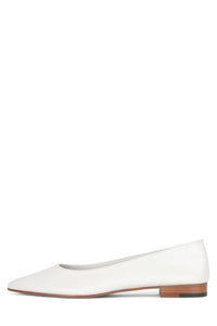 VESPA Jeffrey Campbell Flat Ivory Tan Stack 