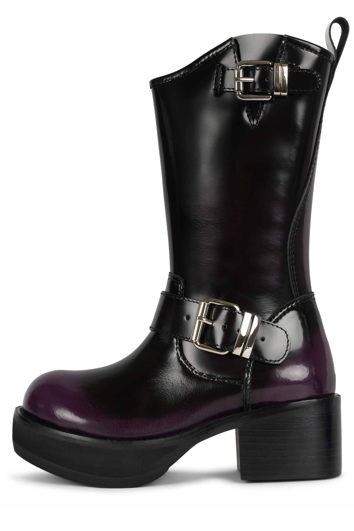VEXX Jeffrey Campbell Platform Boot Purple Brush Box