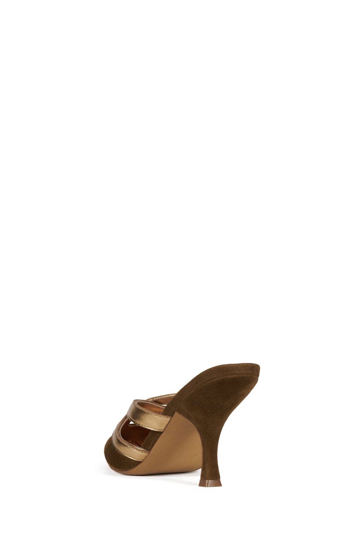 VIRIDIAN Tan Suede Gold