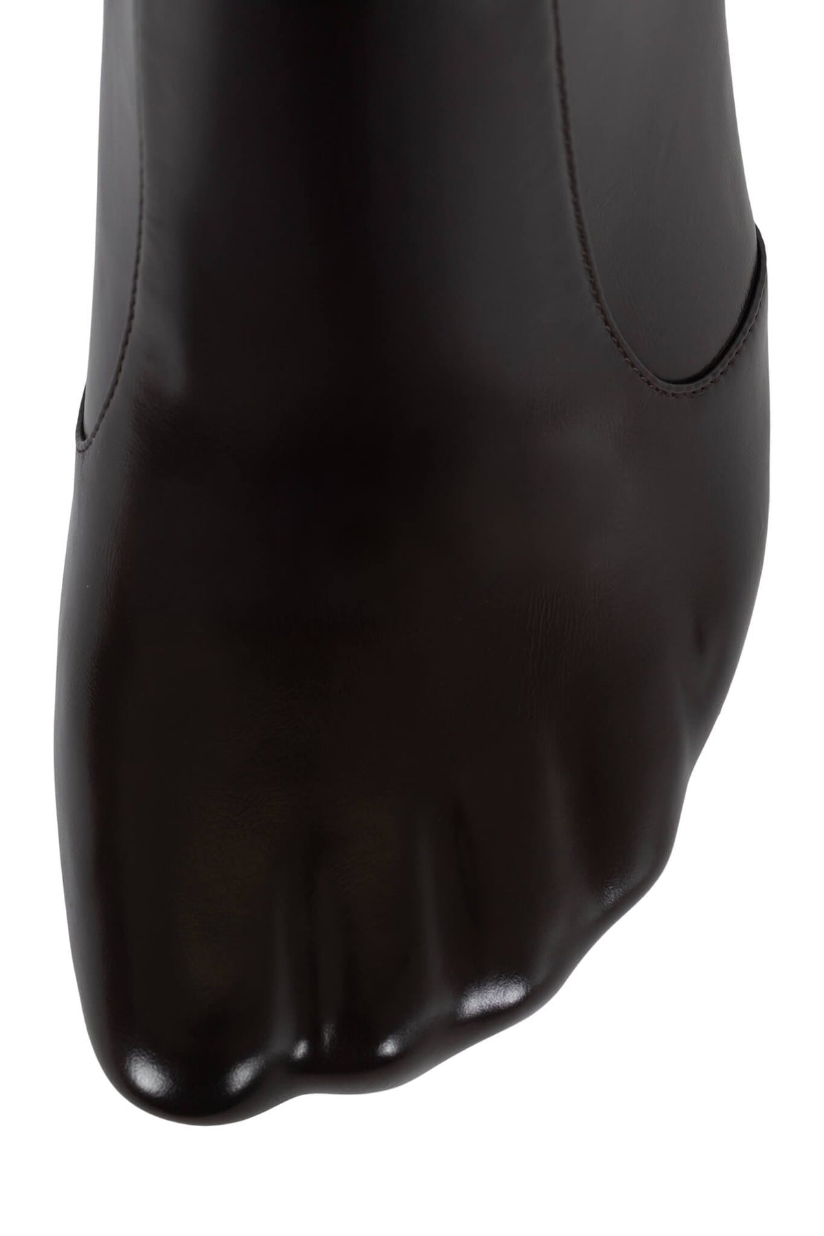 VISION-OS Jeffrey Campbell Mid-Calf Boot Brown