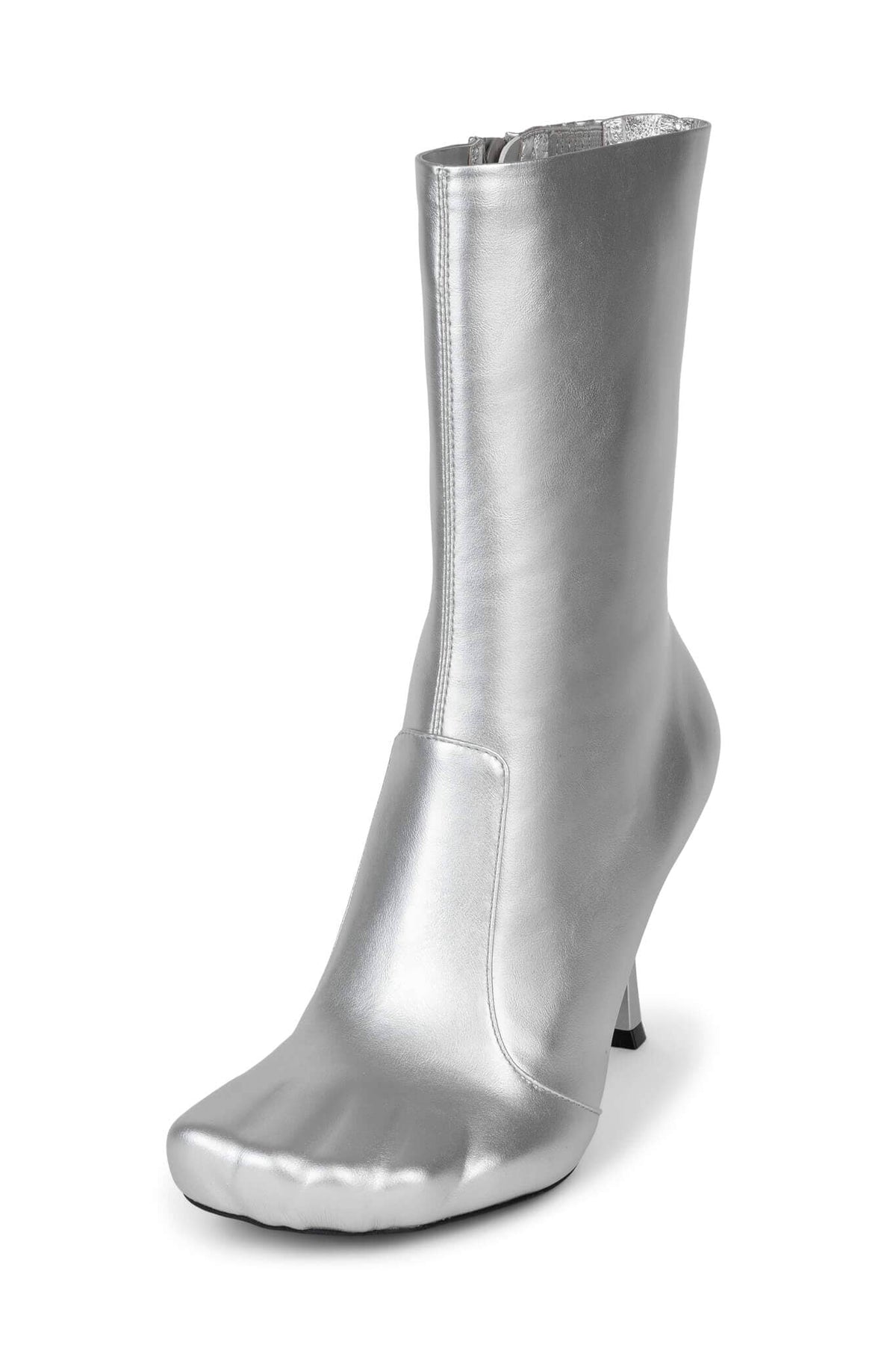 VISIONARY Jeffrey Campbell Heeled Boot Silver
_hover