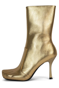 VISIONARY Jeffrey Campbell Heeled Boot Gold