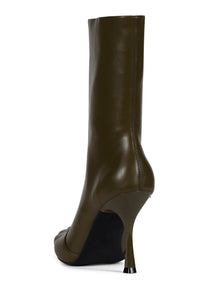 VISIONARY Jeffrey Campbell Stiletto Boot Olive 
