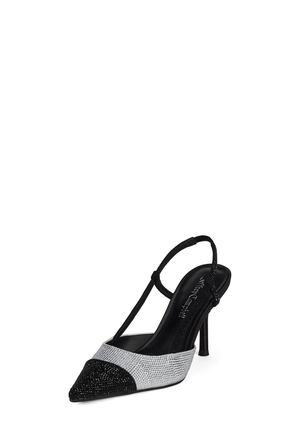 VIVID-J Slingback Heel White Black Combo _hover