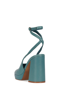 VIVRE Jeffrey Campbell Platform Heels Dusty Blue
