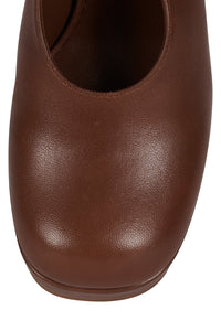 VIVRE Jeffrey Campbell Platform Heels Cognac