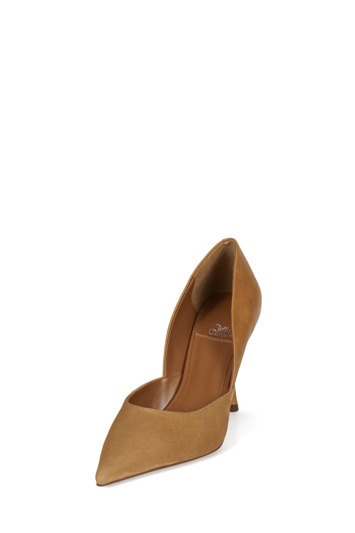 VOLTURI Jeffrey Campbell High-Heel Camel Suede Combo
_hover