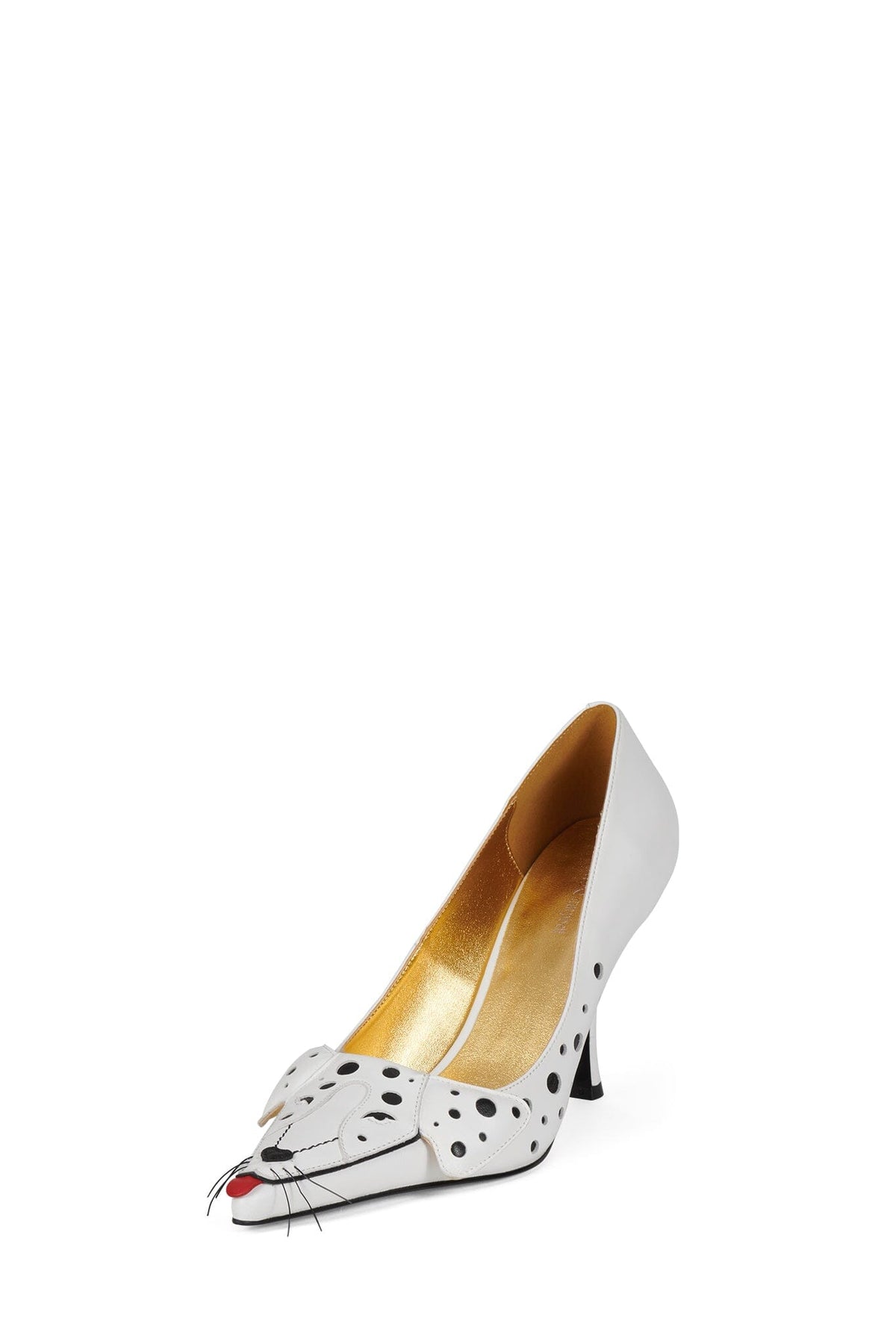 WOOF Pump White Black Combo _hover