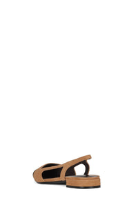 WORTHWHILE Jeffrey Campbell Flat Camel Brown Combo