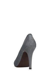 WRAITH Pump Dusty Blue Suede