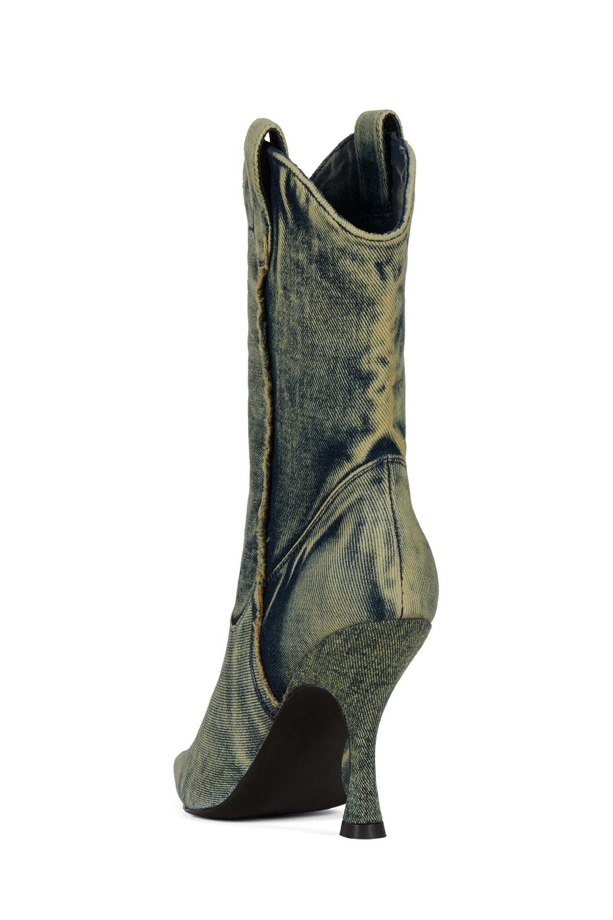 YEE-HAW Green Denim