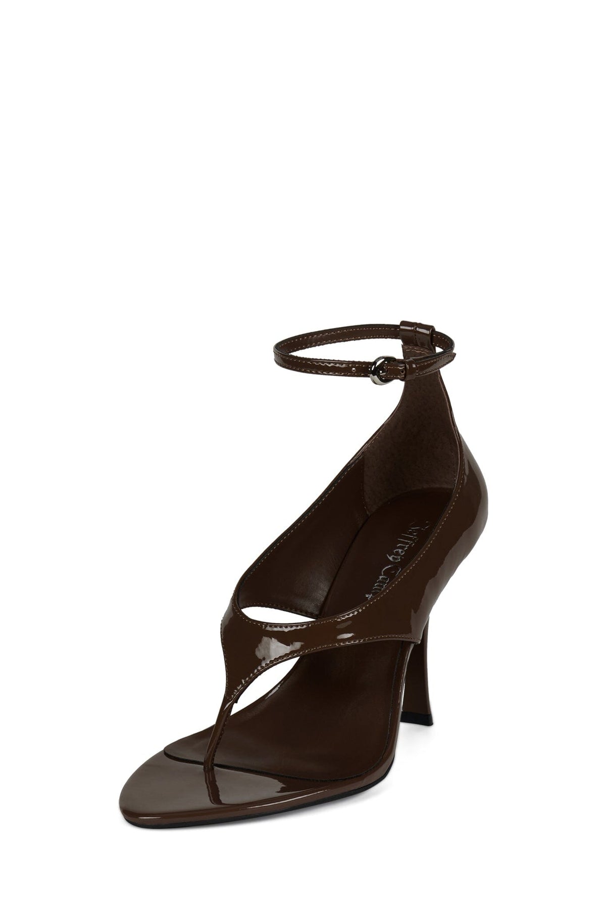 YSABELA Jeffrey Campbell Heeled Sandal Brown Patent
_hover