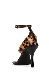 YSABELA Jeffrey Campbell Heeled Sandal Tortoise