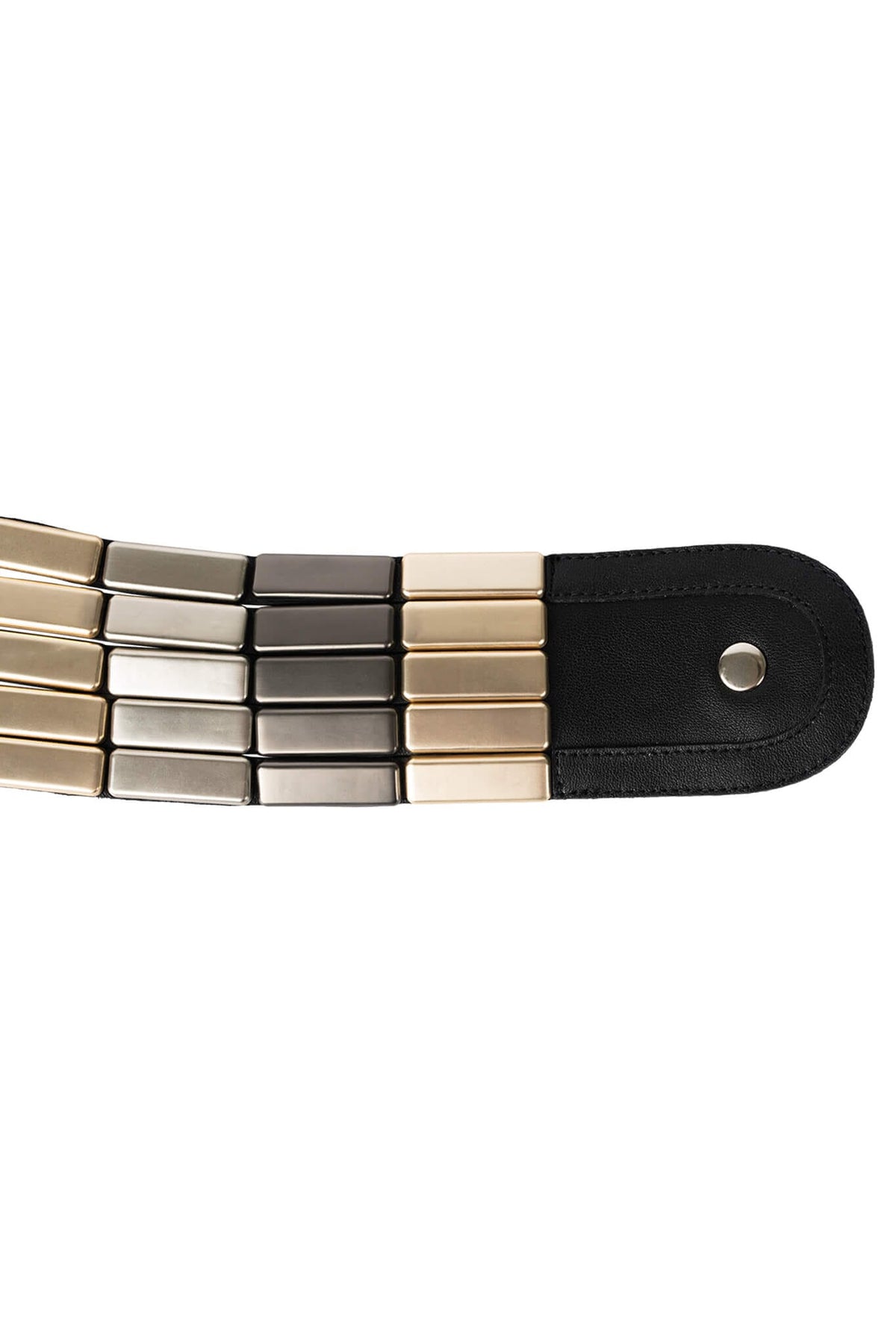ZAGAR Jeffrey Campbell Belt Black Silver Gold