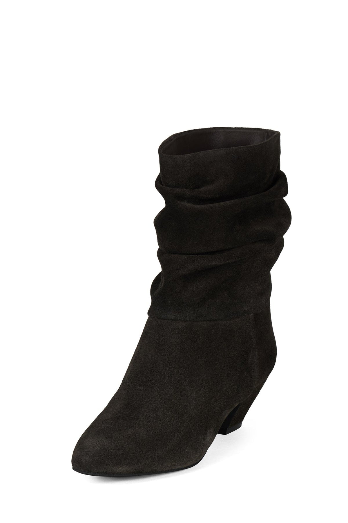 ZERLINA Heeled Ankle Boot Coffee Suede _hover