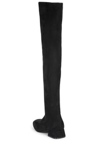 ALLURED Jeffrey Campbell Over-The-Knee Boot Black Suede